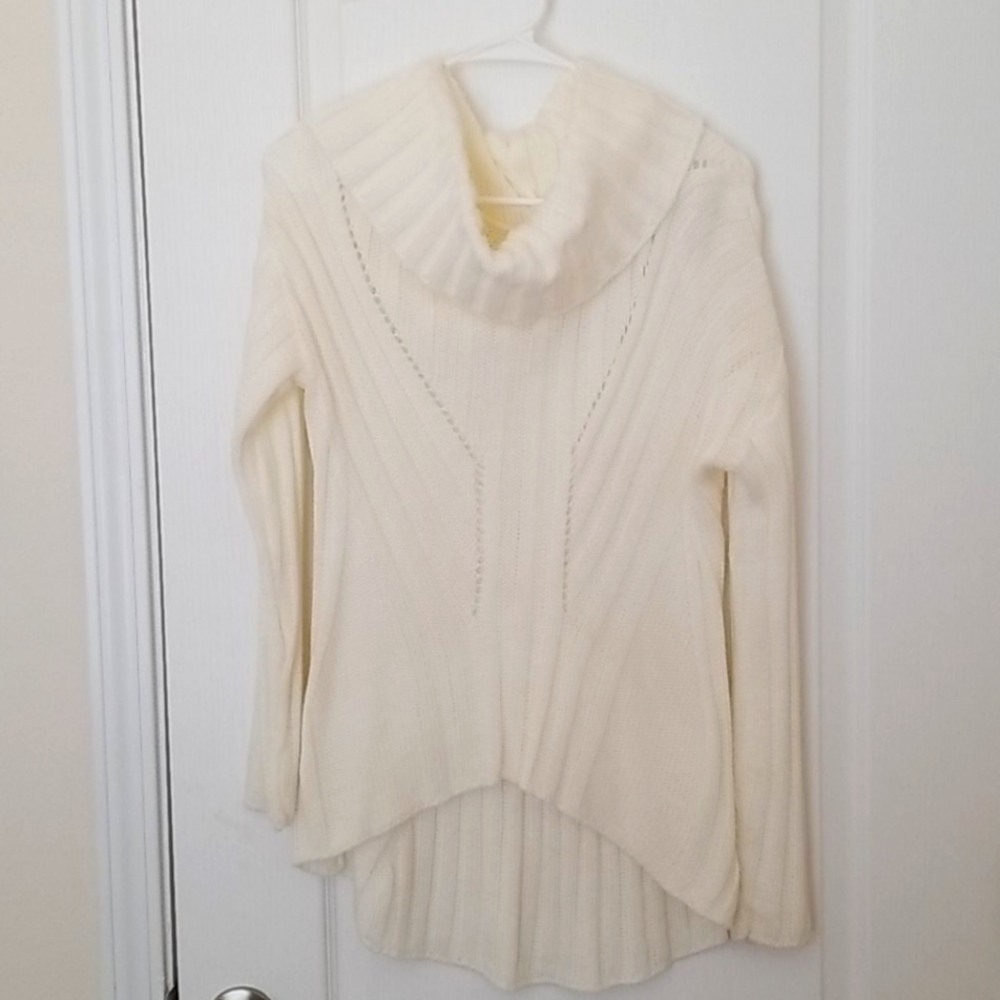 Off-white Cream Knit Sweater